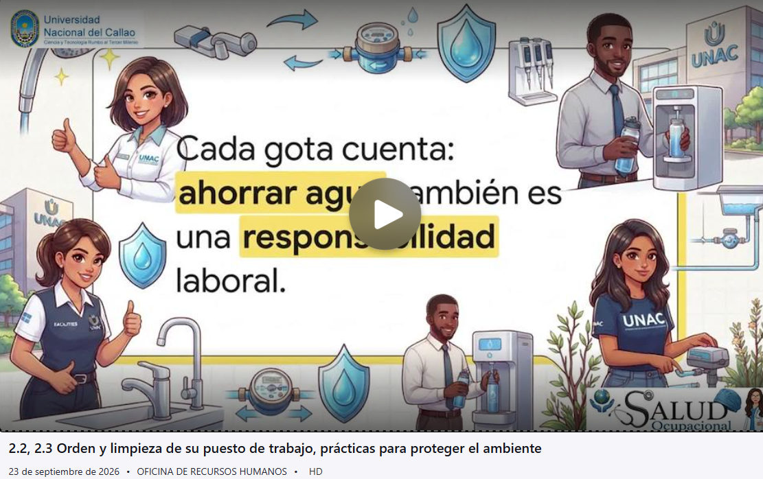 Orden y limpieza de su puesto de trabajo, prácticas para proteger el ambiente (publicación)