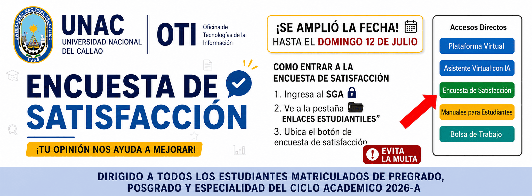 Comunicado - Encuesta