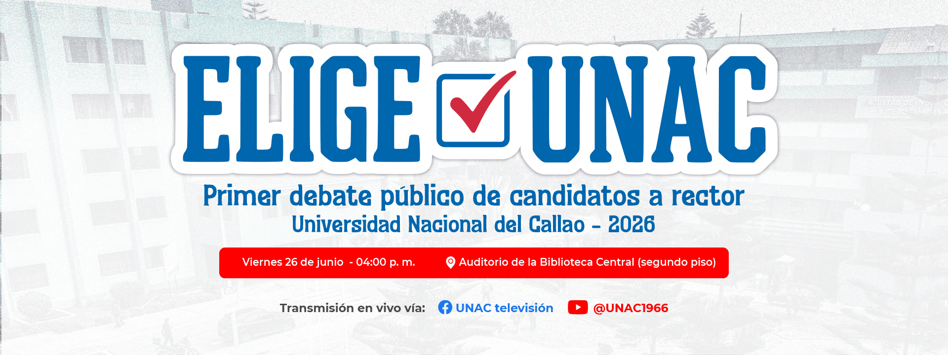 Universidad Nacional del Callao - Elige UNAC